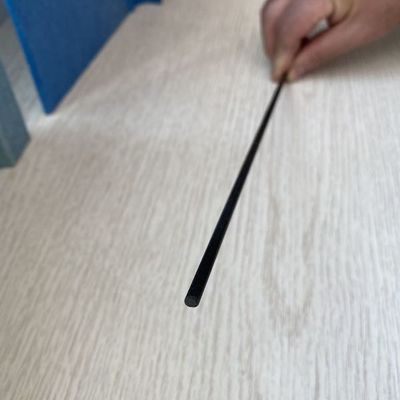 Anti Corrosion Phenolic Black Fiberglass Rod For Optical Fiber Cable 4mm Dia