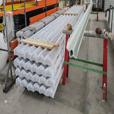 Durée de vie anticorrosion de résine époxyde de profil de la fibre de verre FRP extra large faite sur commande longue