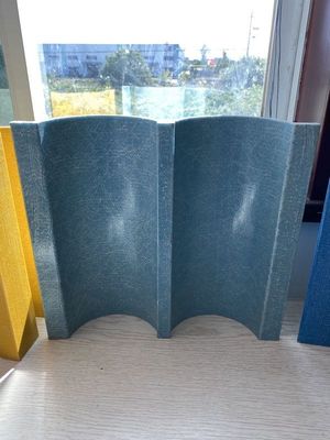 Industrie chimique Plaque de traitement des eaux usées en FRP légère et résistante au vieillissement personnalisée par le client